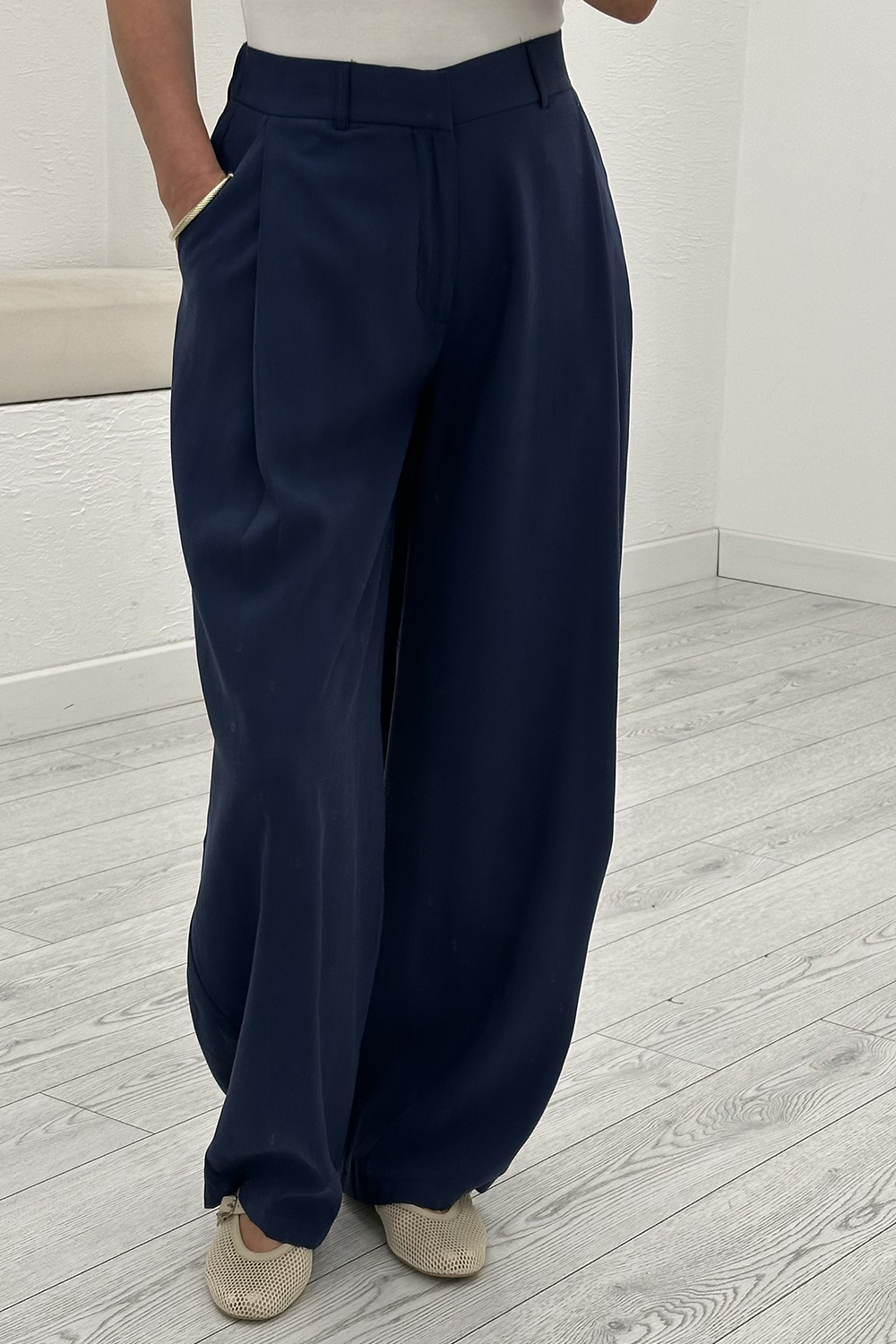 Lacivert Tensel Pantolon 17374