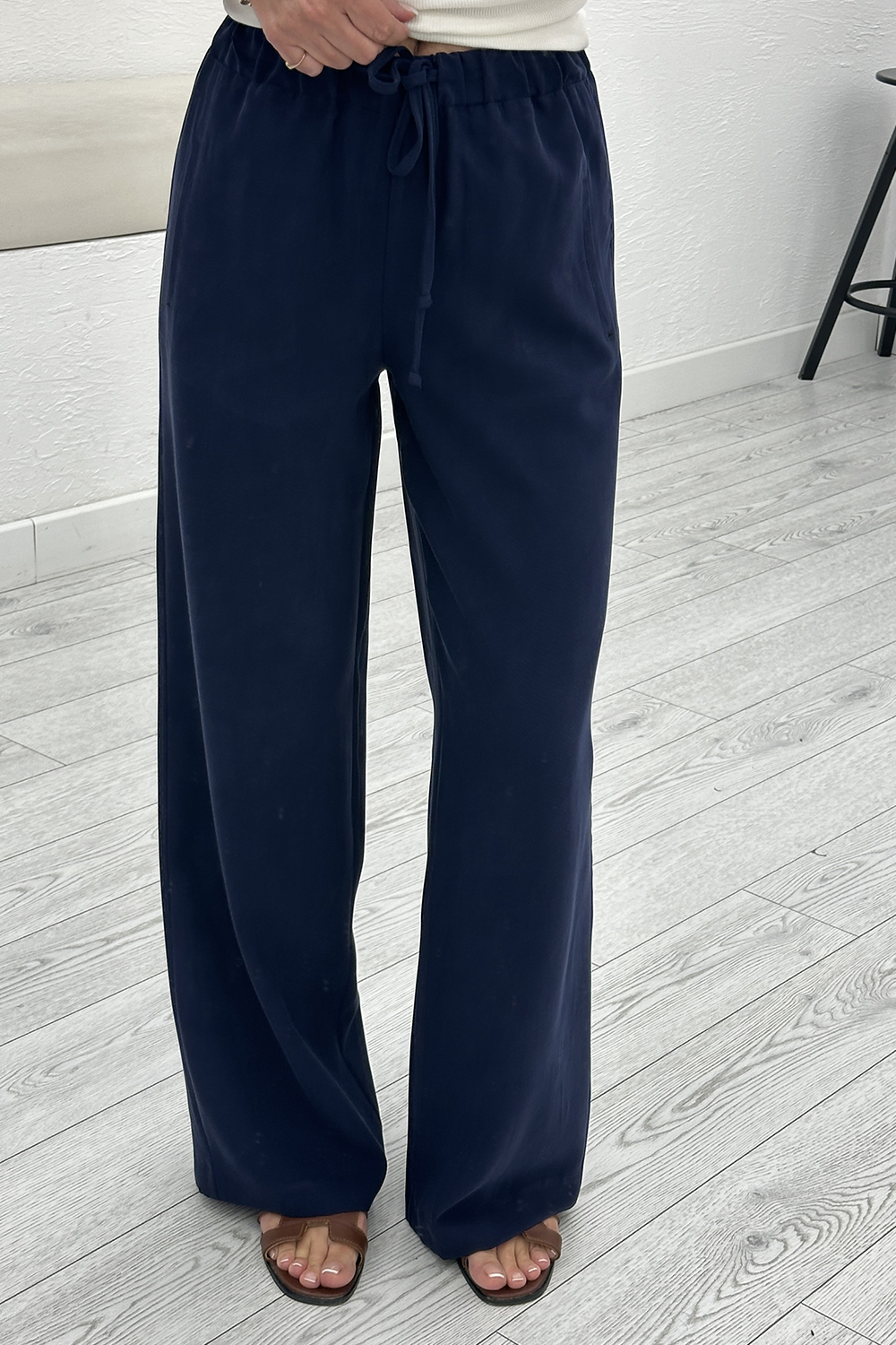 Lacivert Tensel Pantolon 3890