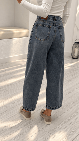 Mavi Dikiş Detaylı Jean 545