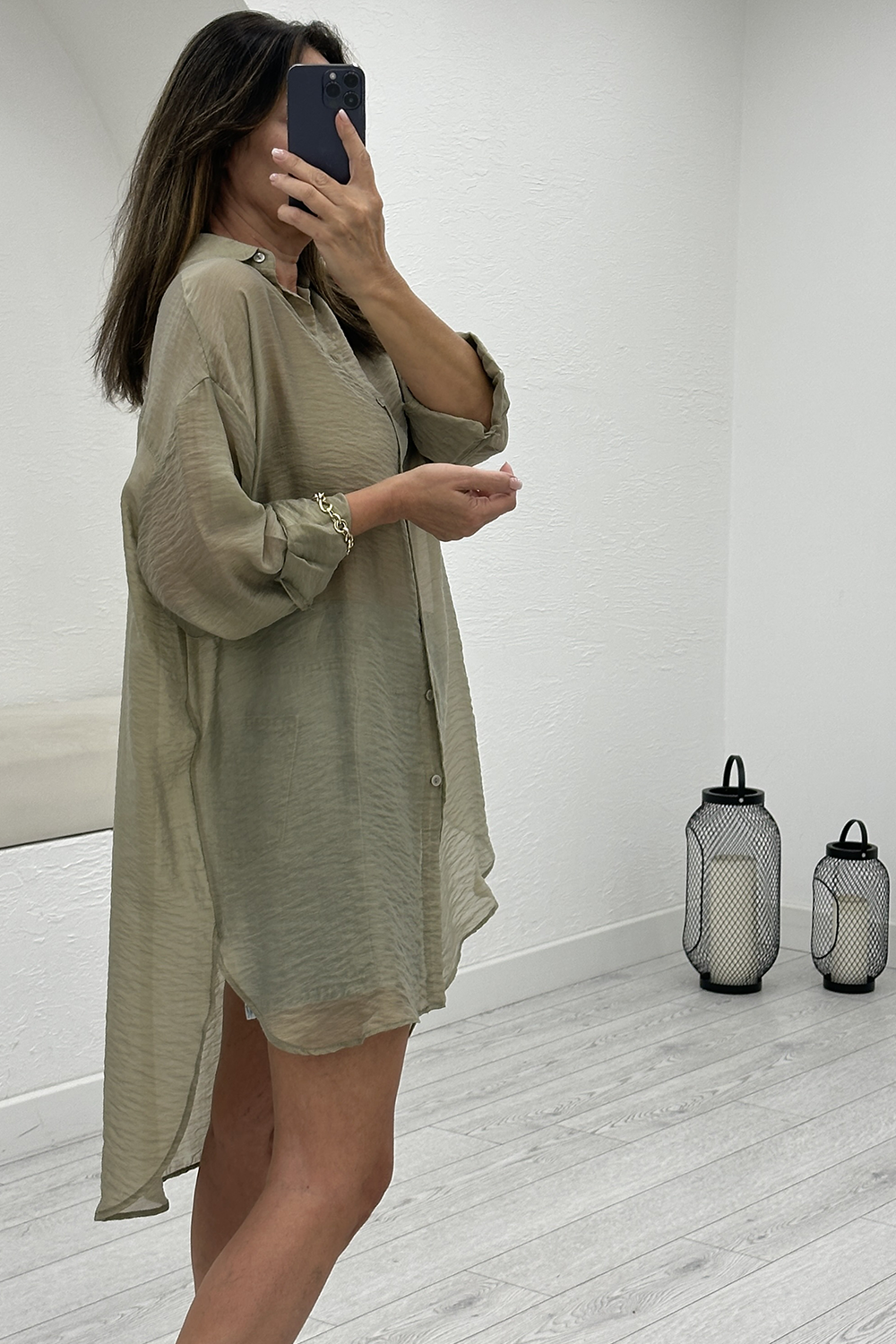 Mint Oversize Kimono 00307