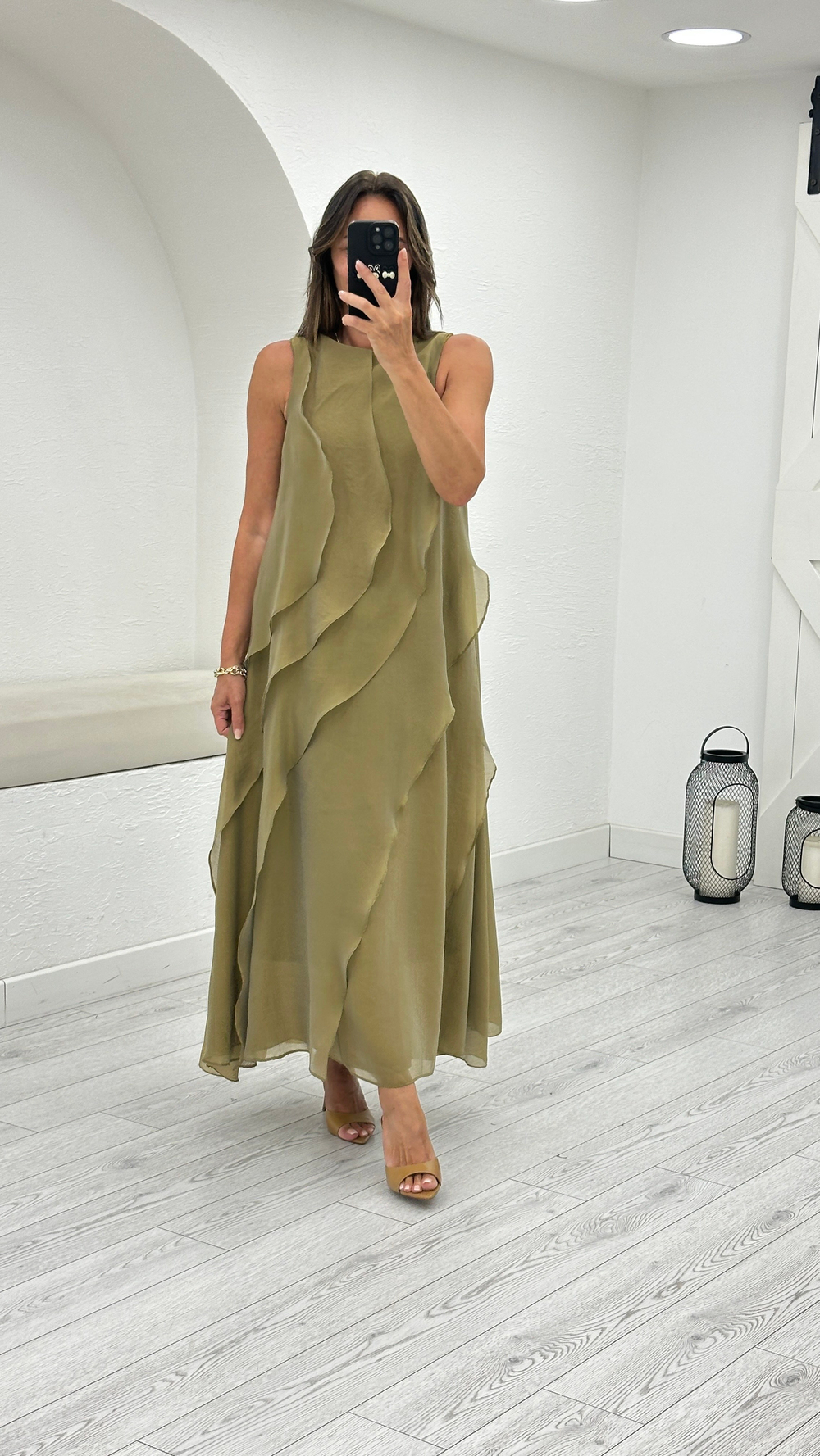 Olive Elbise 3450