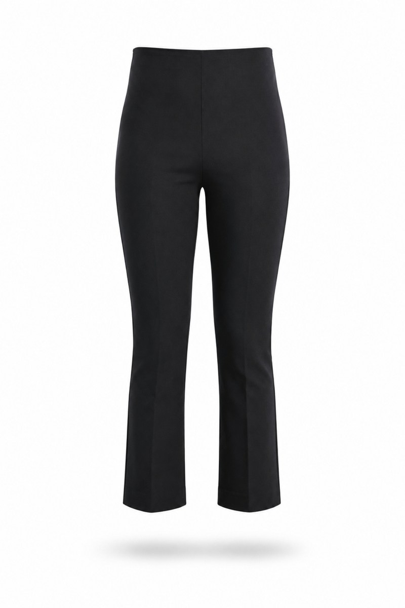 Siyah Flare Pantolon 4251