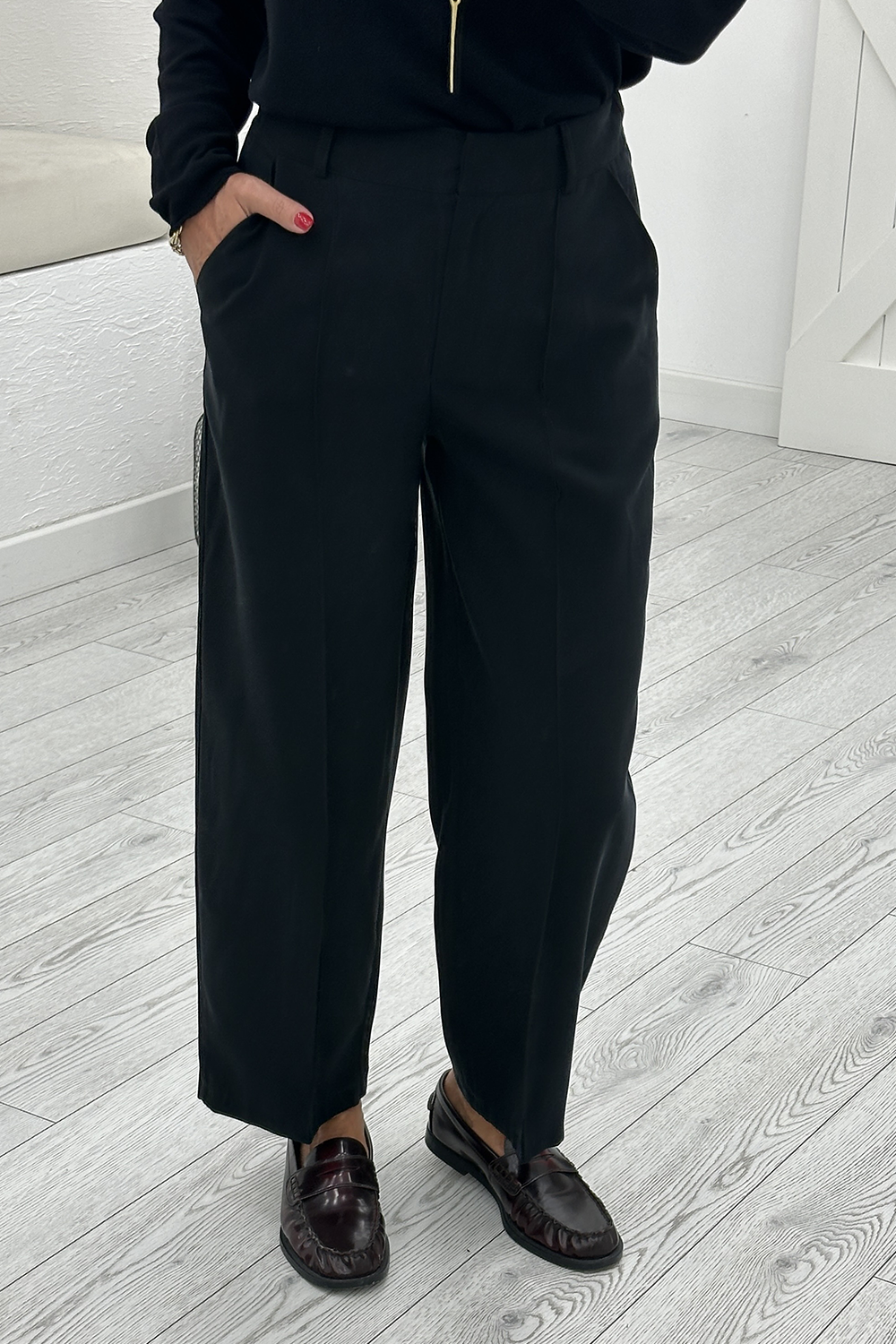 Siyah Klasik Pantolon 00206