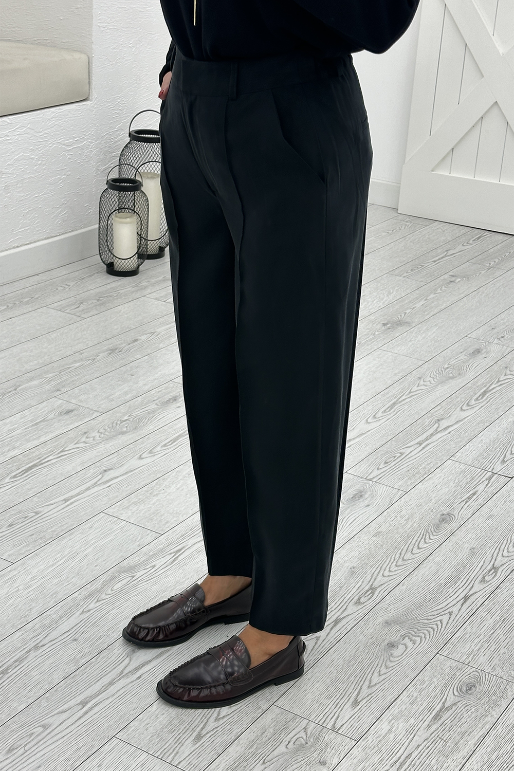 Siyah Klasik Pantolon 00206