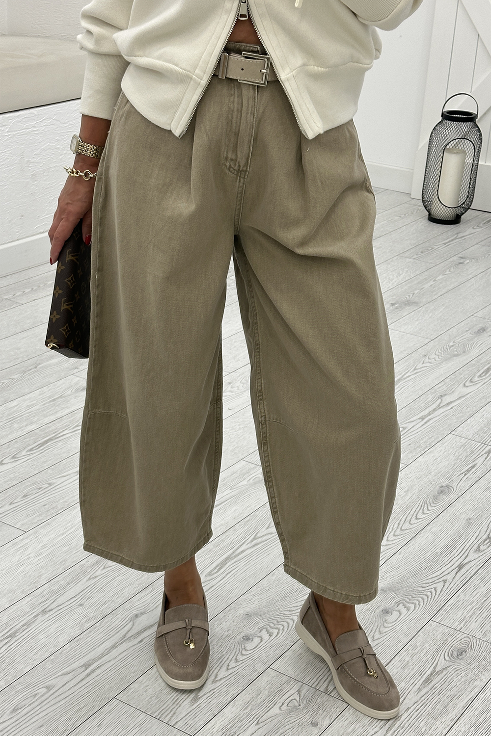 Taş Barrel Jean 0107