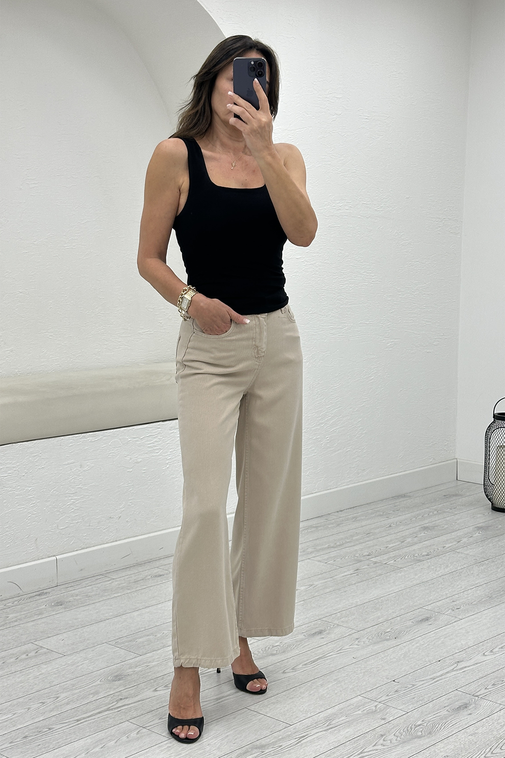 Taş Tensel Culotte Jean 01026