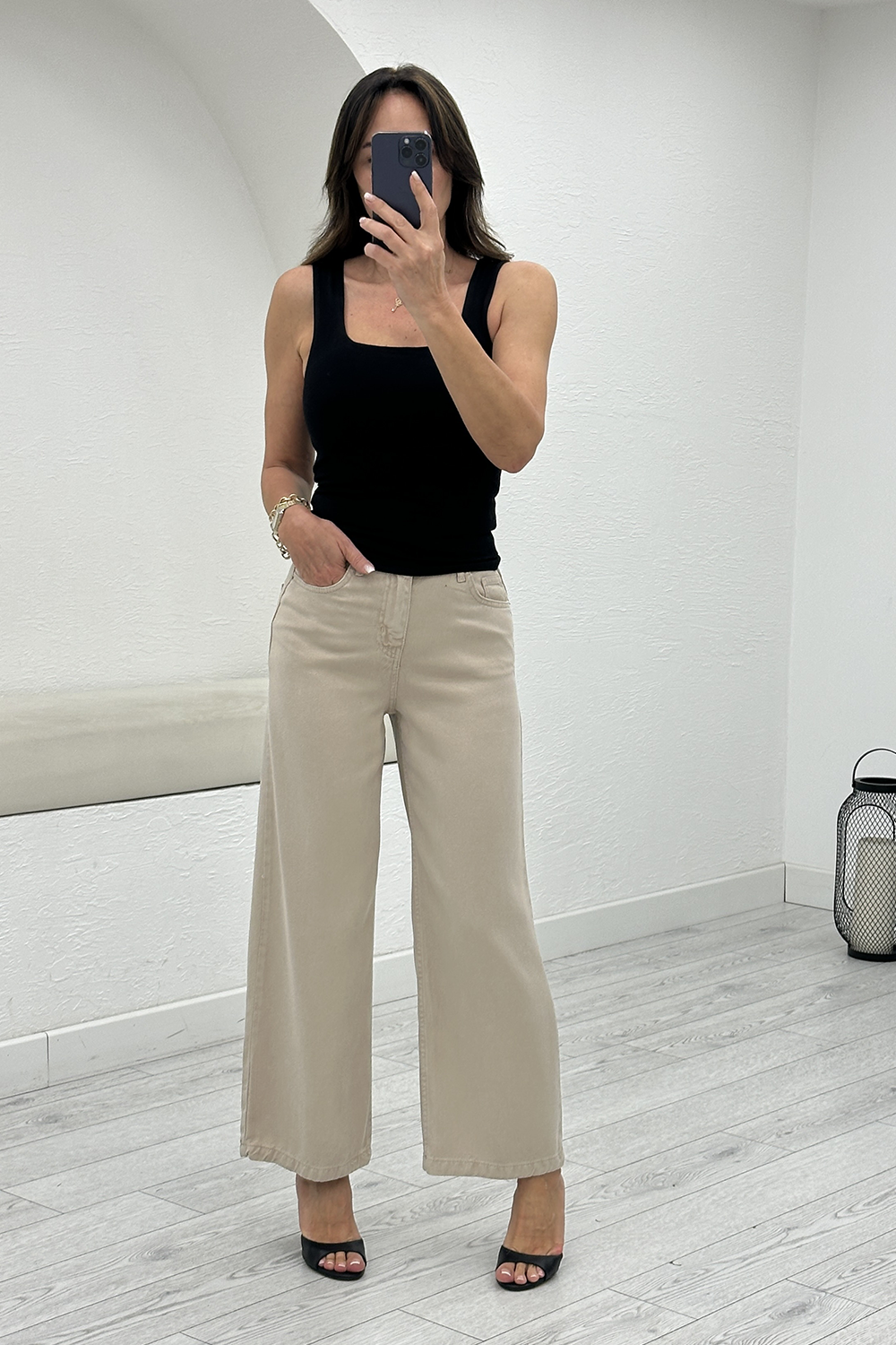 Taş Tensel Culotte Jean 01026