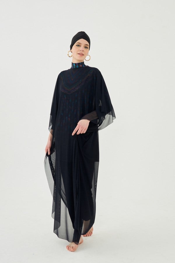 Starinci MayoStarinci Mayo Tesettür Pareo Siyah p22/01