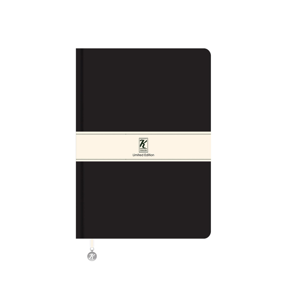 17x24 Ciltli Esnek Kapak Çizgili Limited Edition Defter - Siyah
