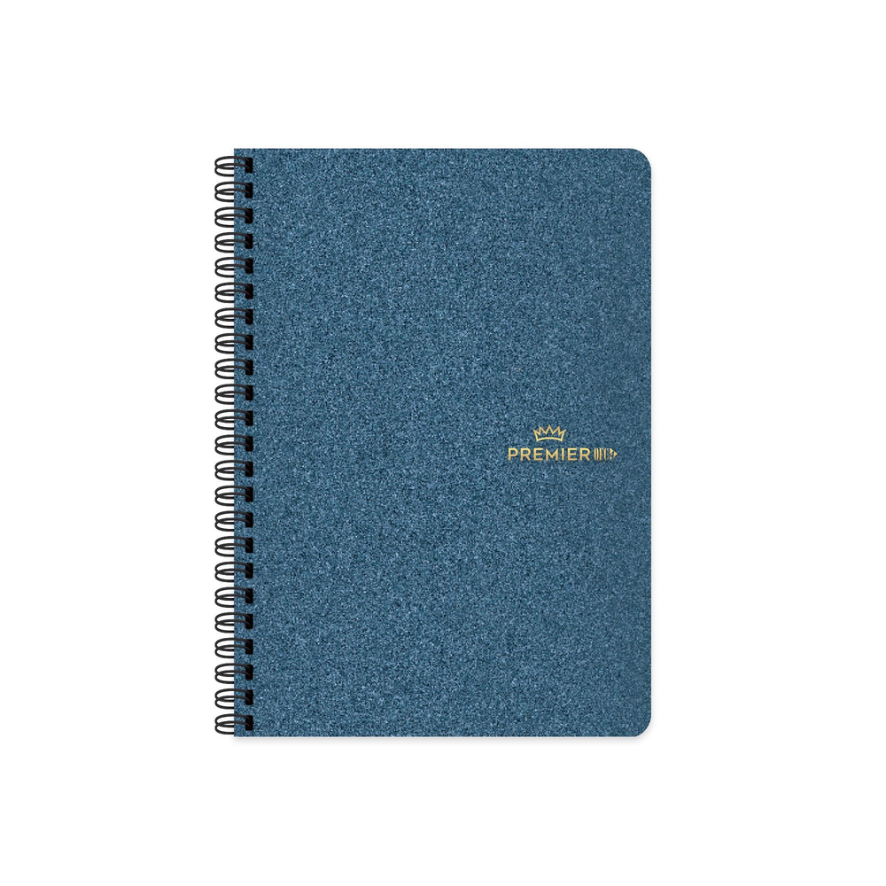 17x24 Spiralli Sert Kapak Ayraçlı Premier Ofc4 Defter - Mavi
