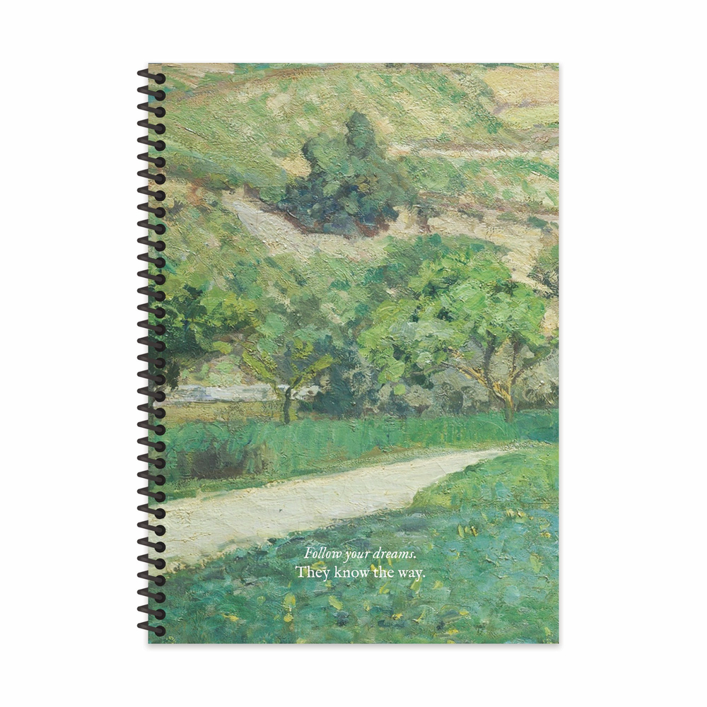 20x28 Spiralli Sert Kapak Çizgili Sanat Defter - They Know The Way