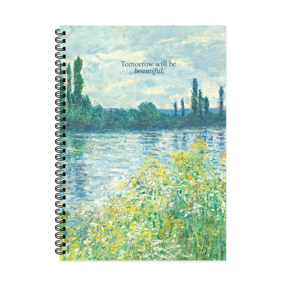 20x28 Spiralli Sert Kapak Çizgili Sanat Defter - Tomorrow Will Be Beatiful