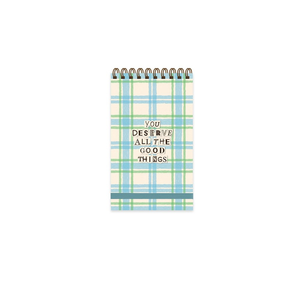 9x15 Spiralli Sert Kapak Çizgili Vibes Defter - Good Things