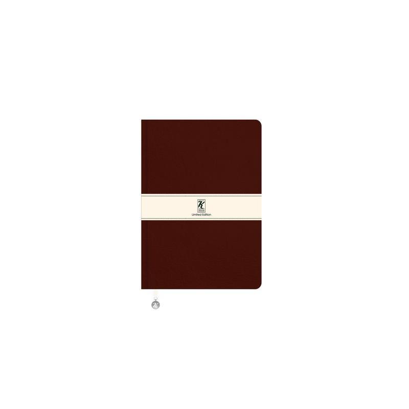 A6 Ciltli Esnek Kapak Çizgili Limited Edition Defter - Kahverengi
