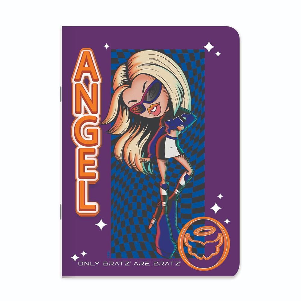Bratz 18,5x26 Tel Dikişli Stickerli Çizgili Defter - Kool Kat