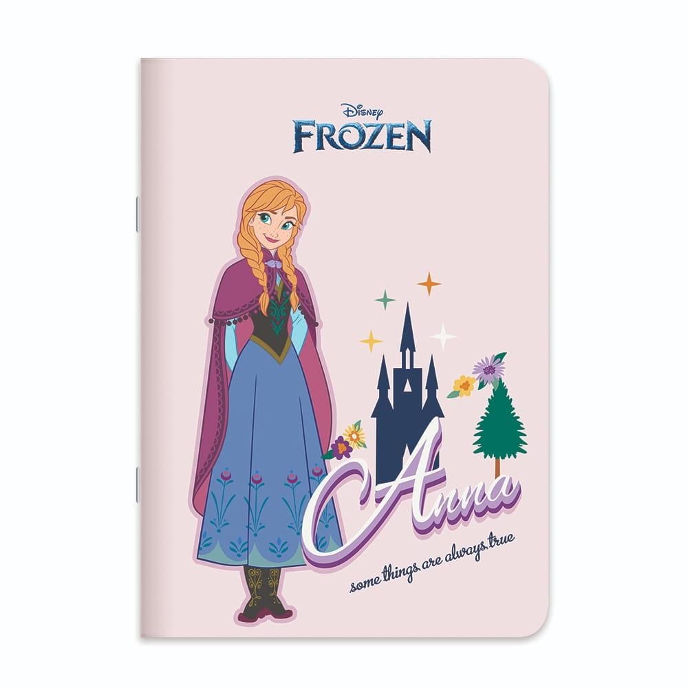 Frozen II 18,5*26 40 Yp Çiz. Stickerli Tel Dikişli Defter -  Anna