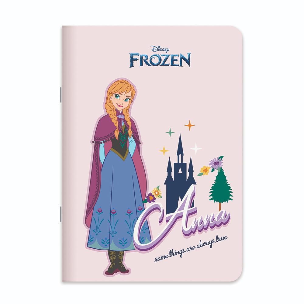 Frozen II 18,5*26 40 Yp Çiz. Stickerli Tel Dikişli Defter -  Anna