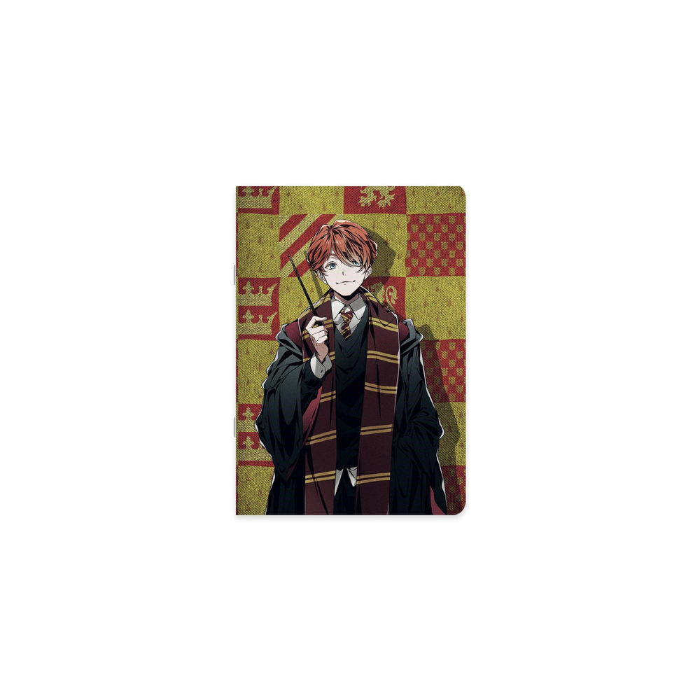 Harry Potter 12x17 Tel Dikişli Kuşe Kapak Not Defteri - Ron