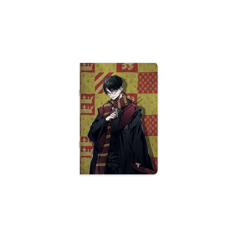 Harry Potter 12x17 Tel Dikişli Kuşe Kapak Not Defteri - Harry
