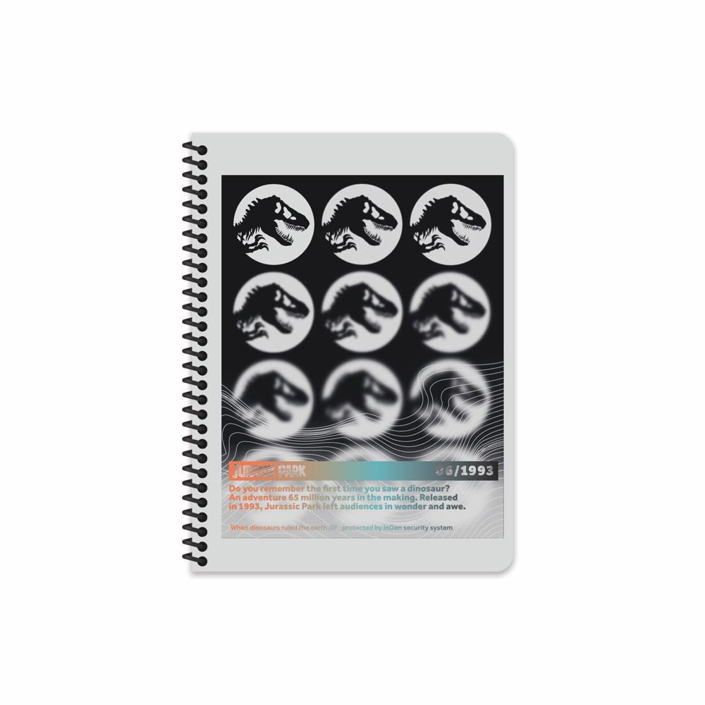 Jurassic World 16,5x22,5 Spiralli Karton Kapak Kareli Defter - Do You Remember ?