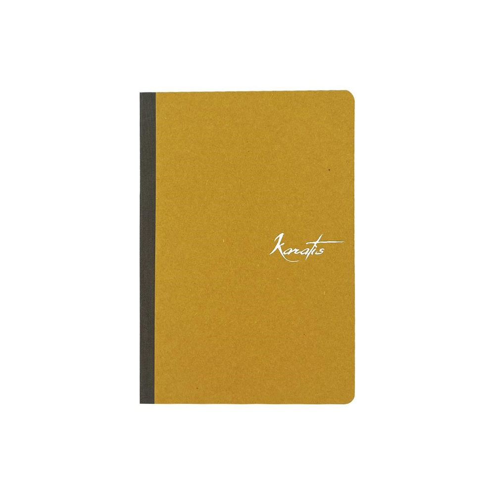 Karatis 13x19 Ciltli Esnek Kapak Tomoe River Defter - Amber