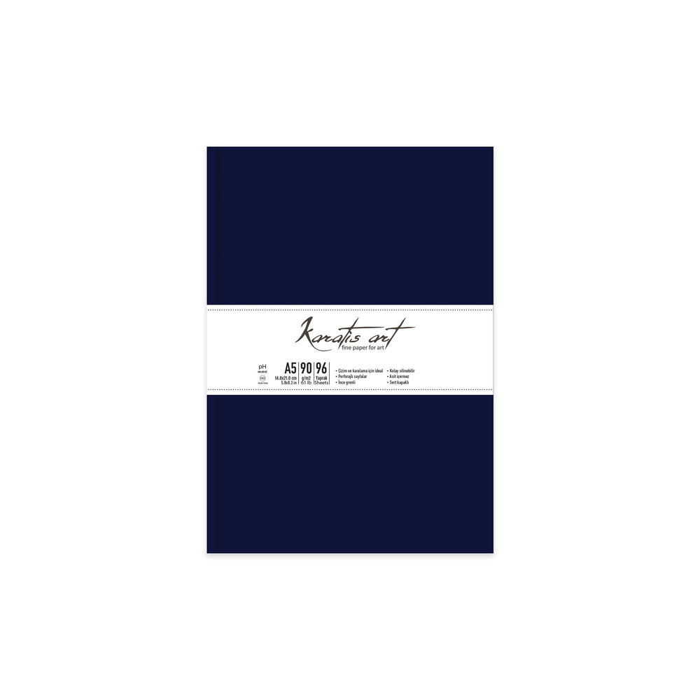 Karatis Art 90Gr A5 96 Yp.Ciltli Eskiz Defter