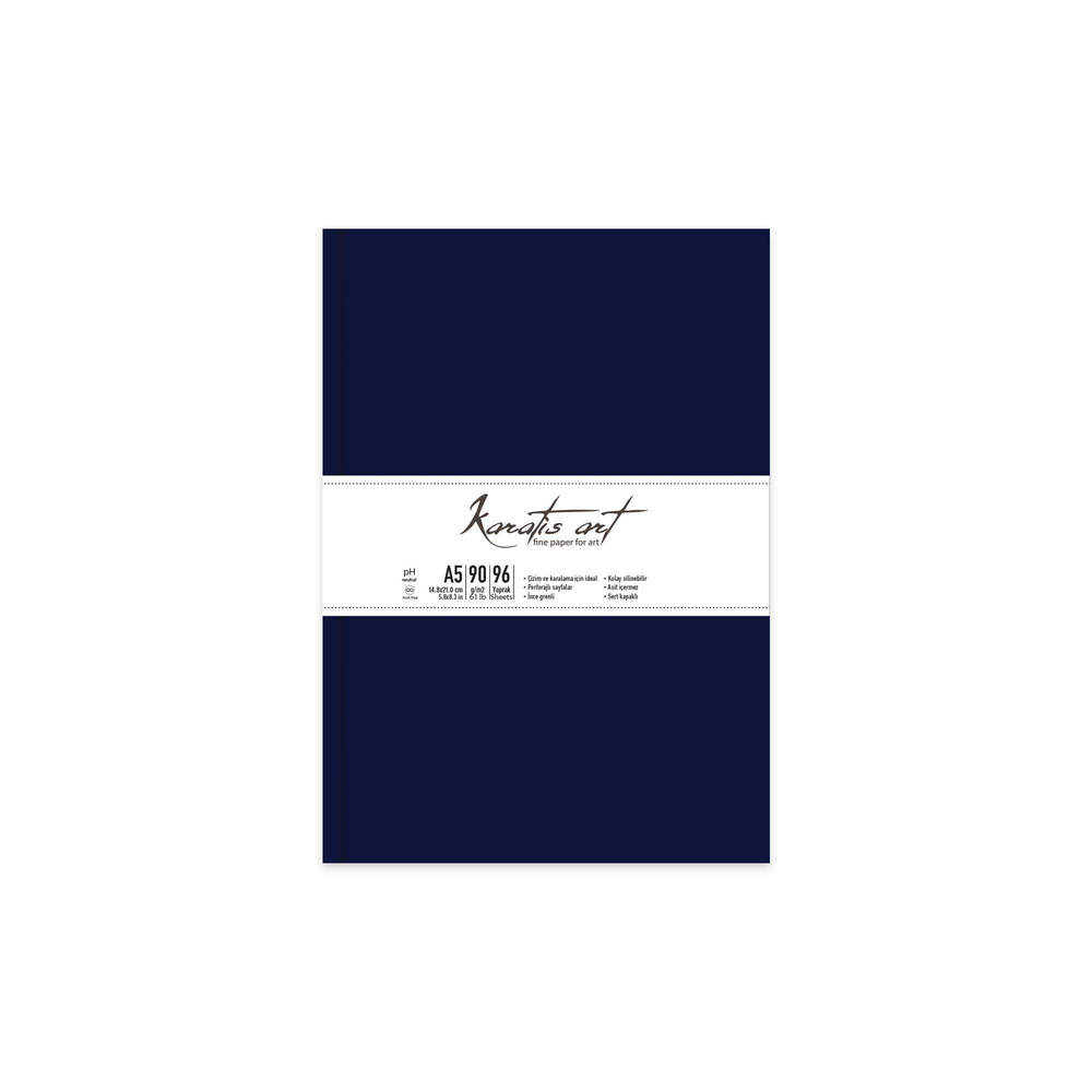 Karatis Art 90Gr A5 96 Yp.Ciltli Eskiz Defter