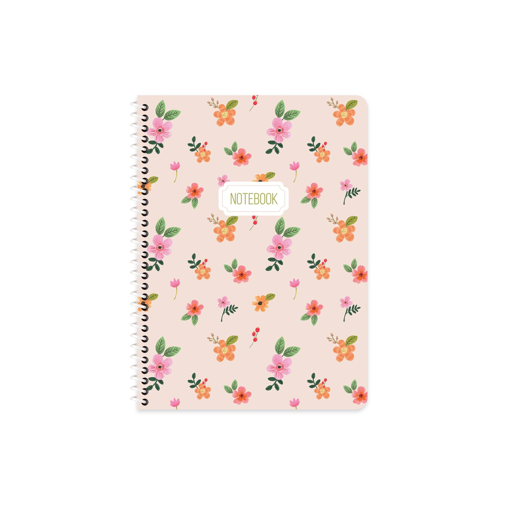 Keskin 16,5*22,5 Kareli Karton Kapak Spiralli Blume Defter - Turuncu