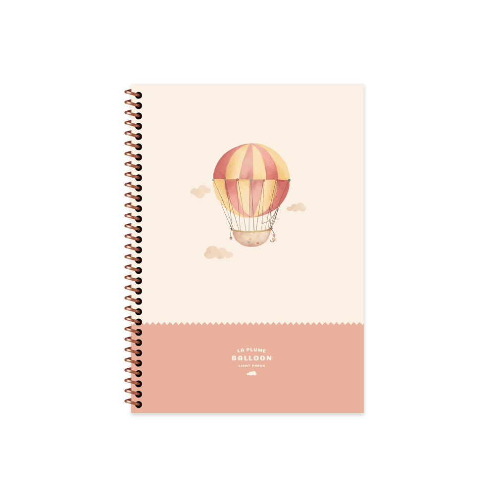 Keskin 17X24 80 Yp.Kar.Spr.Sert Kap.La Plume Balloon Defter - Turuncu