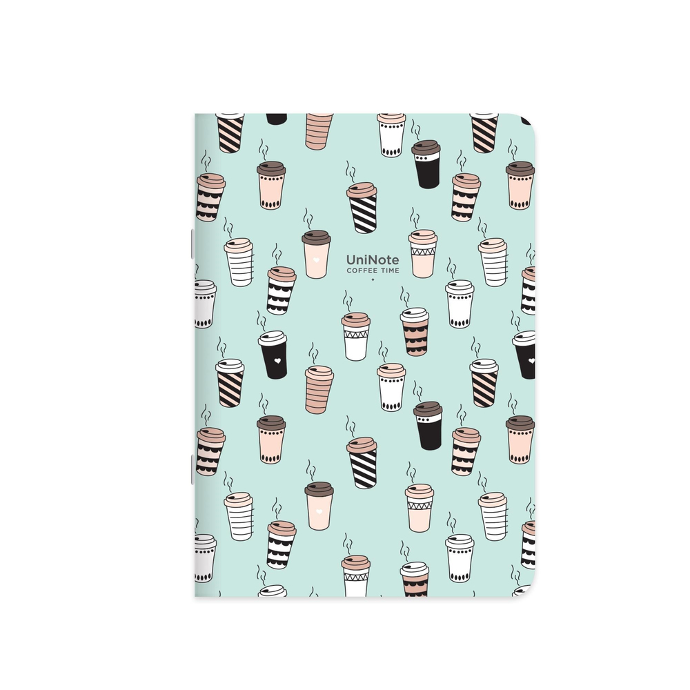 Keskin 18,5 x 26 Uninote Coffee Time Defter -Yeşil