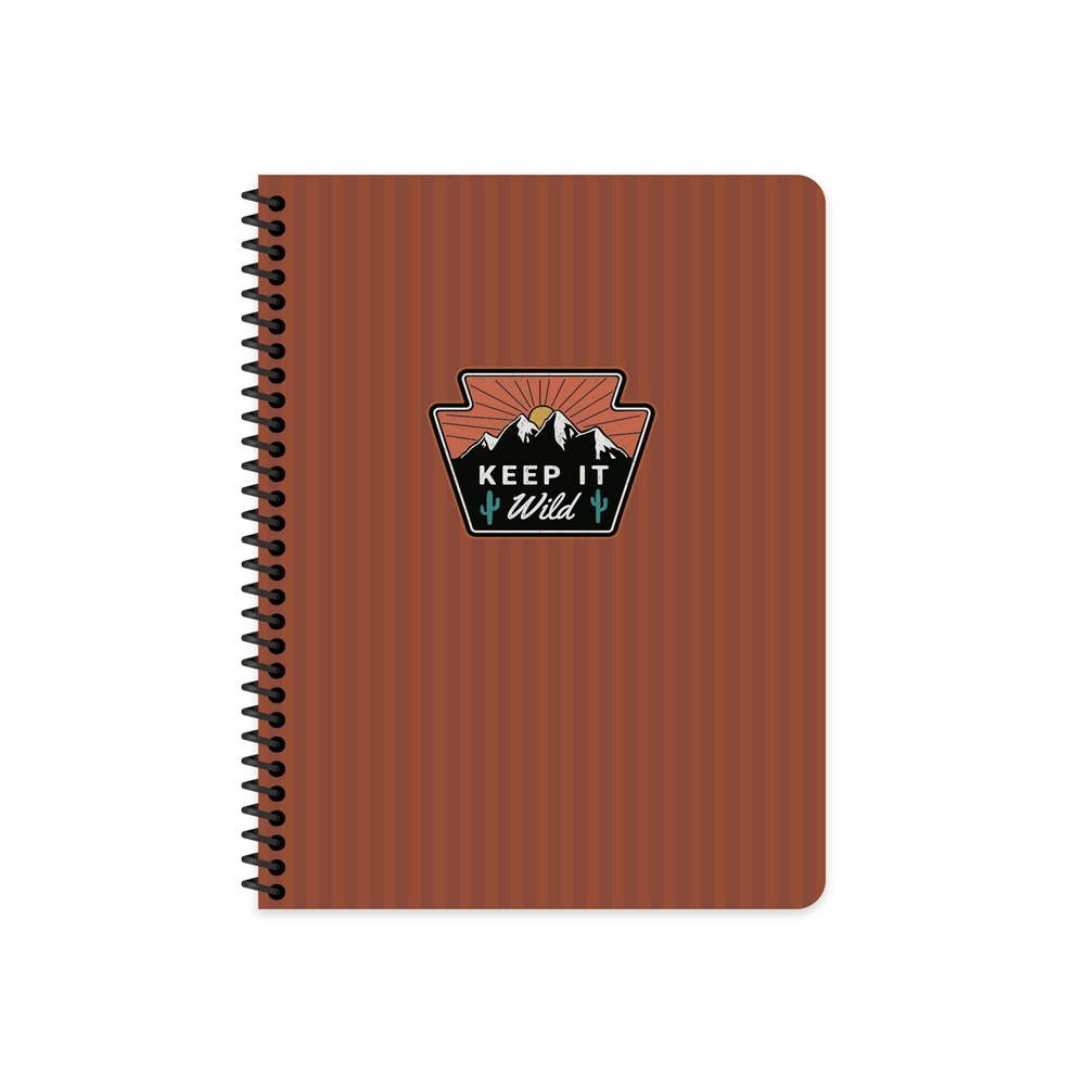 Keskin Color 16.5x22.5 Kareli Defter Outdoor - Turuncu