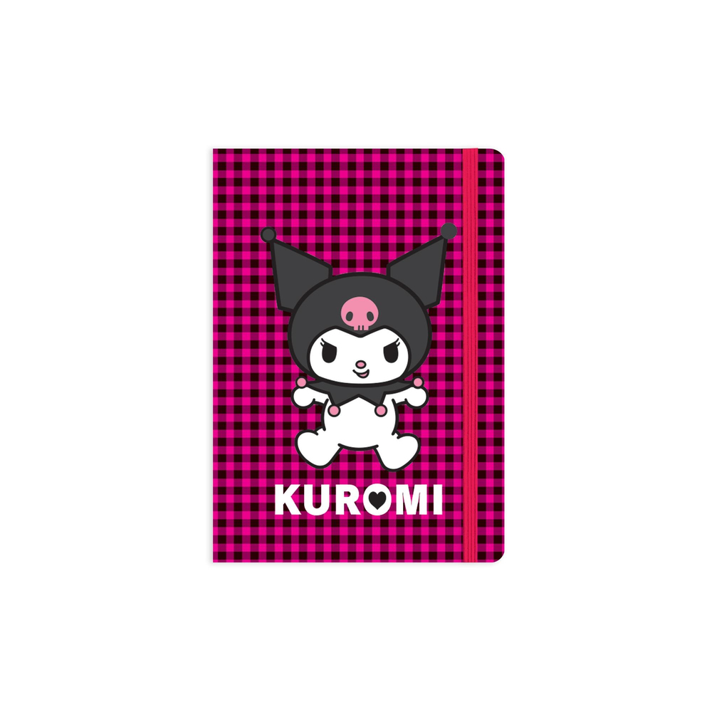 Kuromi A5 Ciltli Sert Kapak Çizgili Defter - No:02