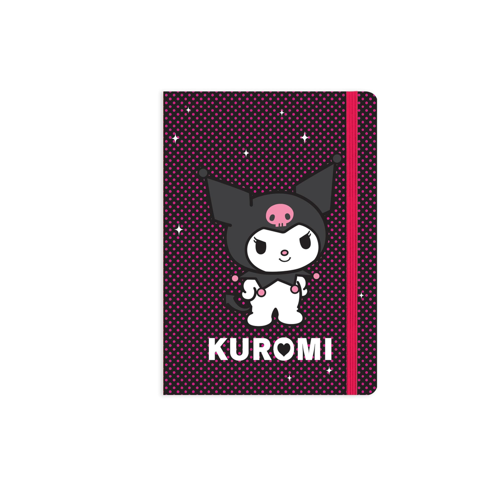 Kuromi A5 Ciltli Sert Kapak Çizgili Defter - No:04
