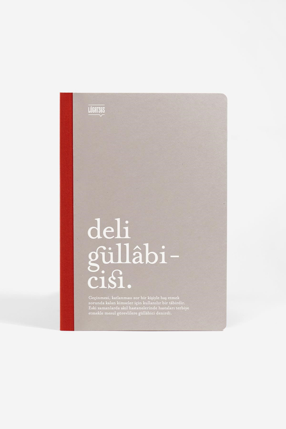 Lugat365 x Karatis 13*19 64 Yp.Çizgili Defter-Deli Güllabicisi