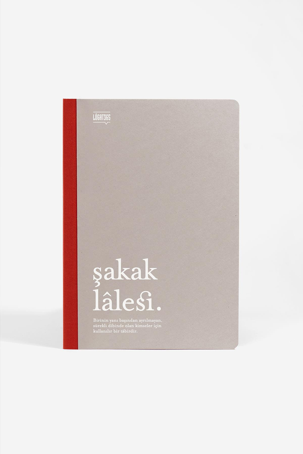 Lugat365 x Karatis 13*19 64 Yp.Çizgili Defter-Şakak Lalesi