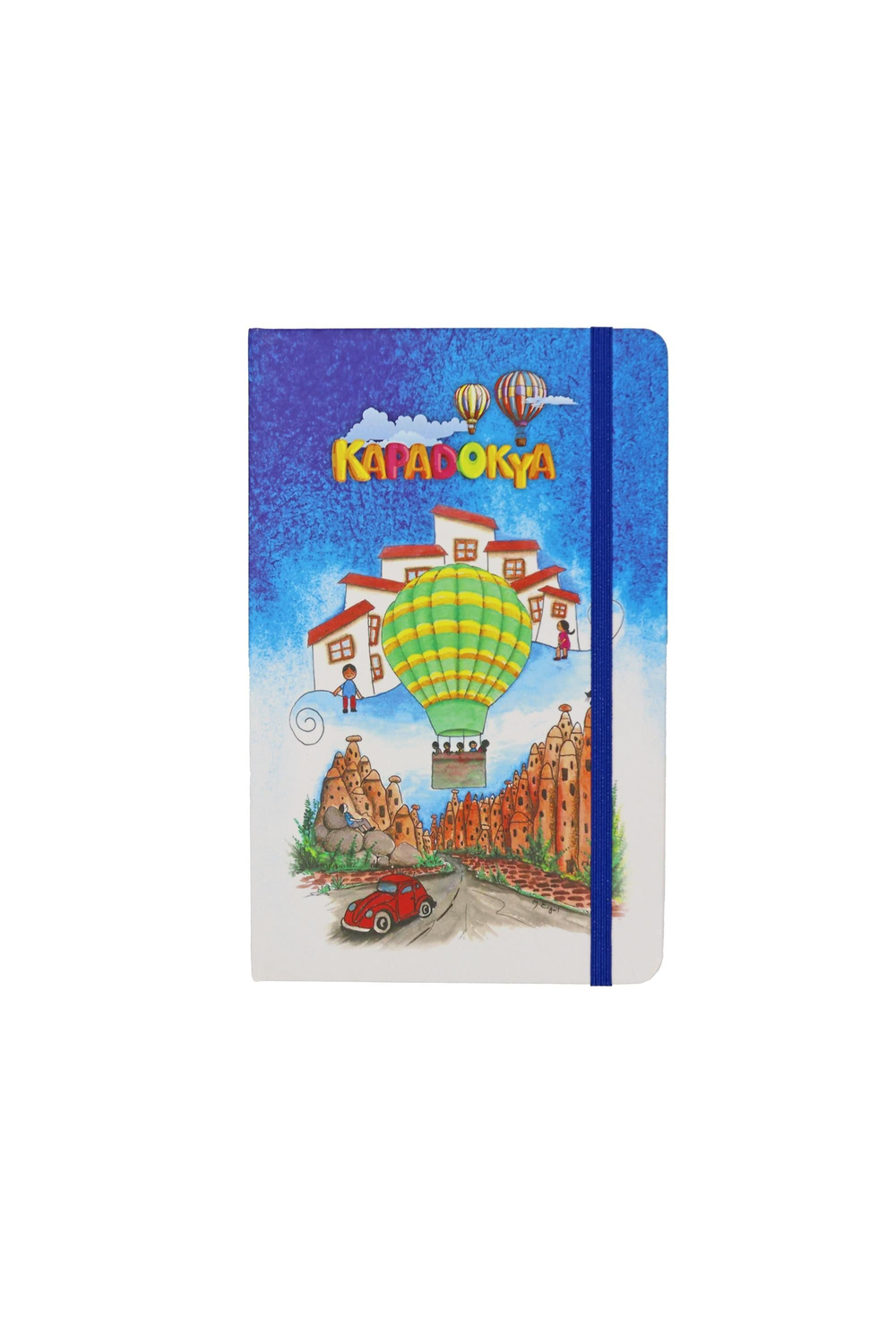 M.Ergül 13*21 80 Yp.Çizgili Ciltli Pronot Defter - Kapadokya