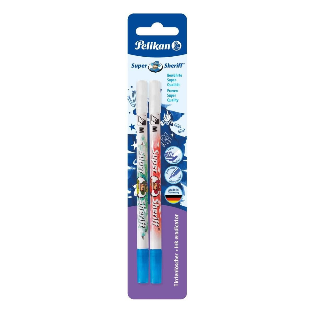 Pelikan Süper Sheriff Mürekkep Silici 2Li Blister