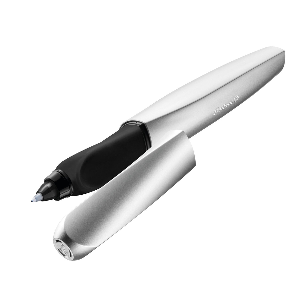 Pelikan Twist Roller Kalem Metalik Gri