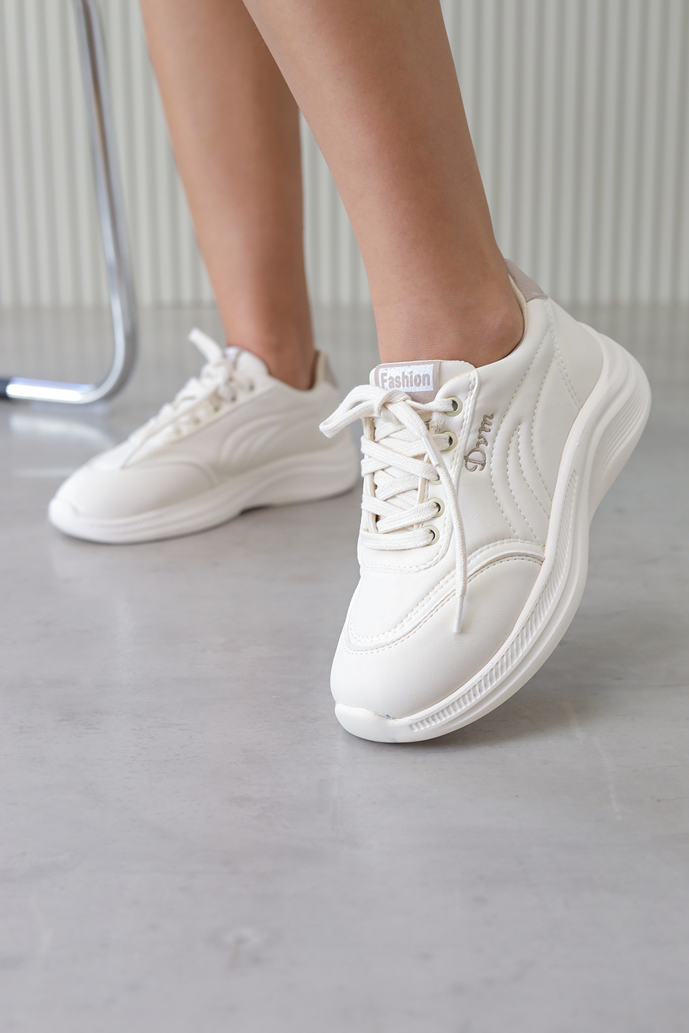 dv1581  model 3 cm tabanlı yeni sezon spor ayakkabı TEN