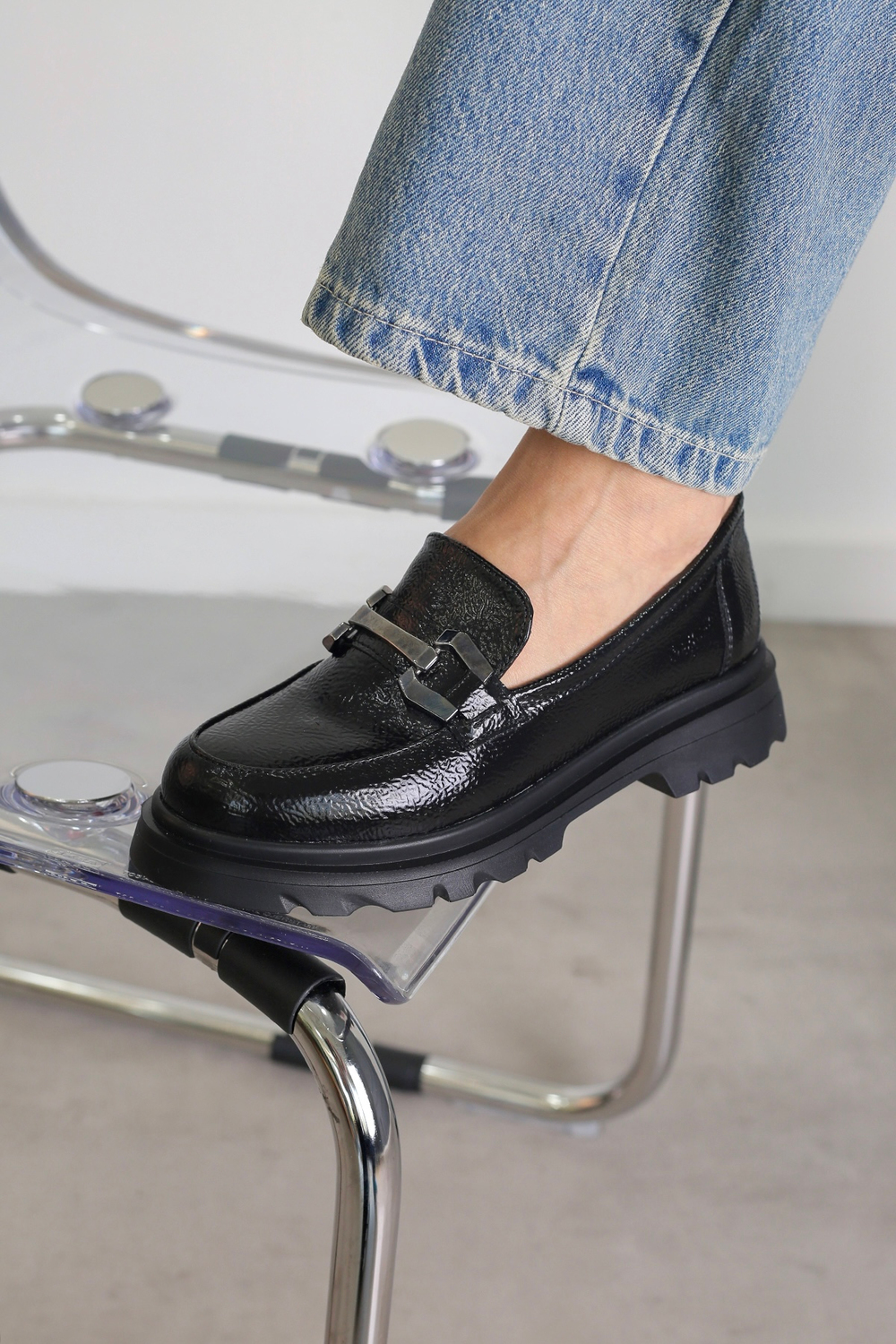 FN53 MODEL 3 CM TABANLI BABET LOAFER SIY.KIRISK