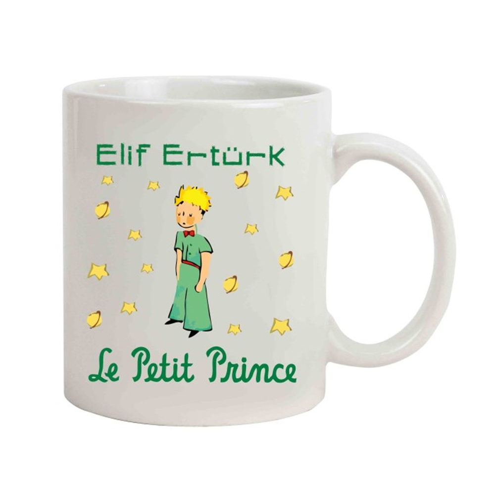 İsme Özel Le Petit Prince Küçük Prens Temalı Kupa Bardak
