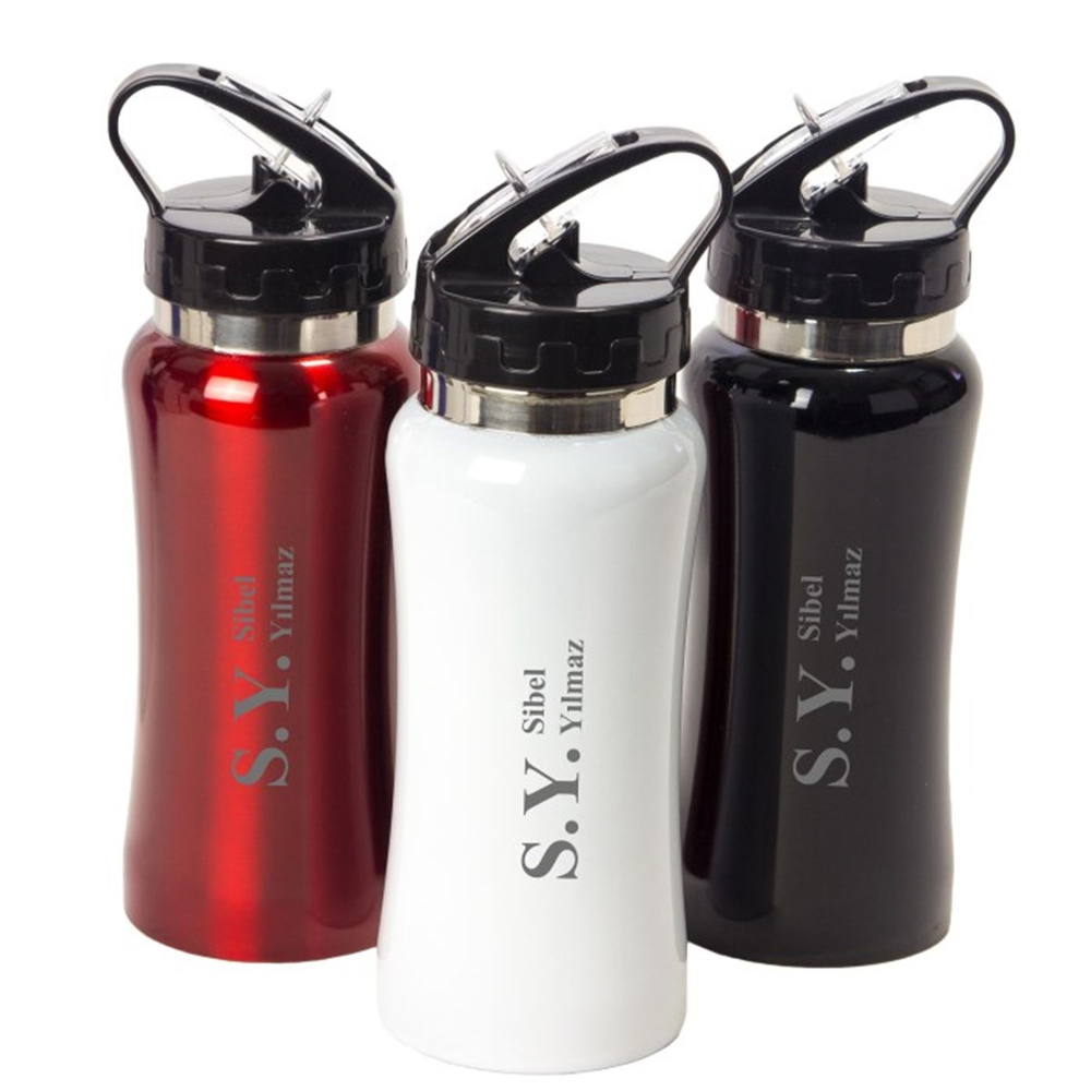 İsme Özel Lüx Çelik Matara - 500 Ml - M2
