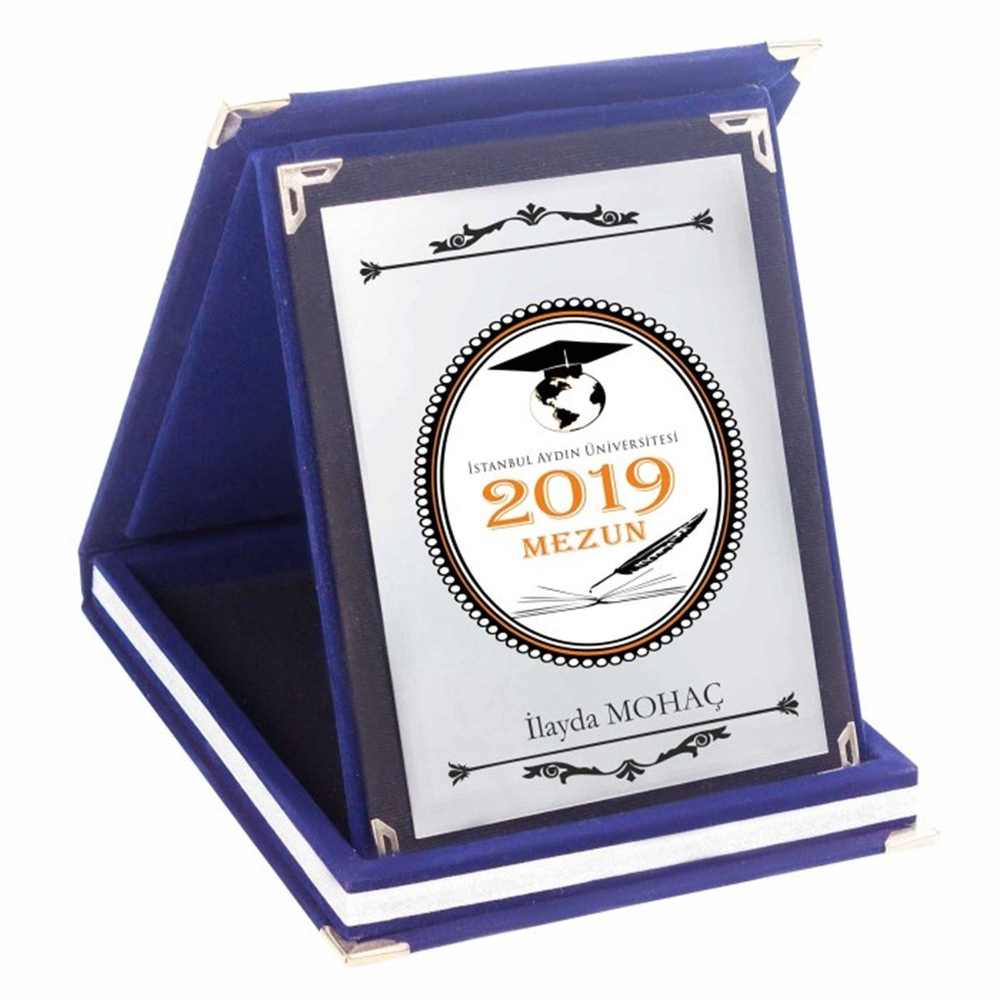 Kişiye Özel Mezuniyet Temalı Büyük Boy Plaket