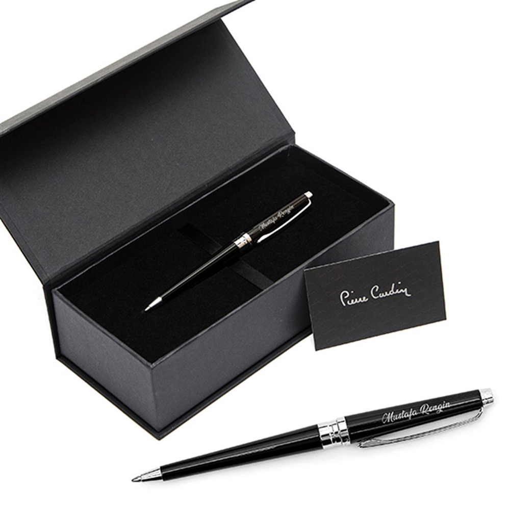 Pierre Cardin Status 561 İsme Özel Tükenmez Kalem Siyah