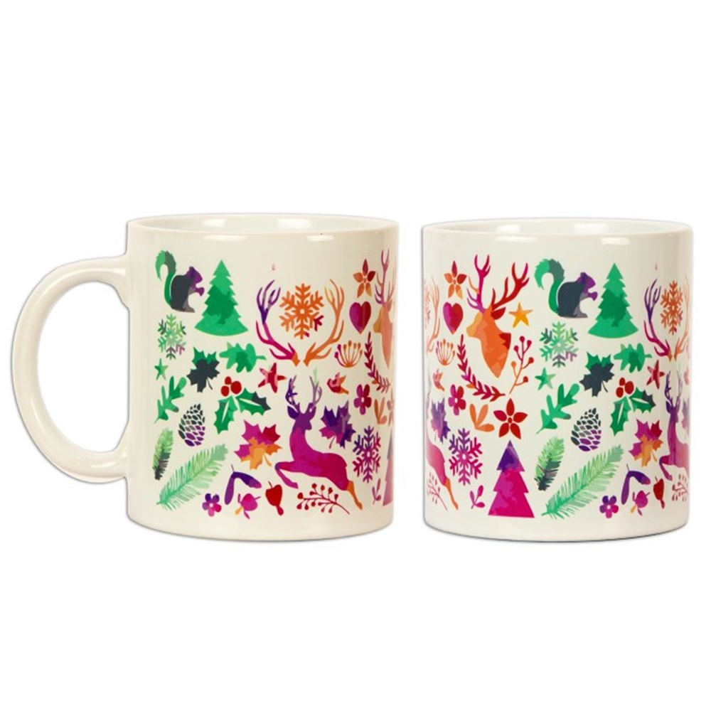 Yeni Yıl Temalı Kupa Bardak - M3