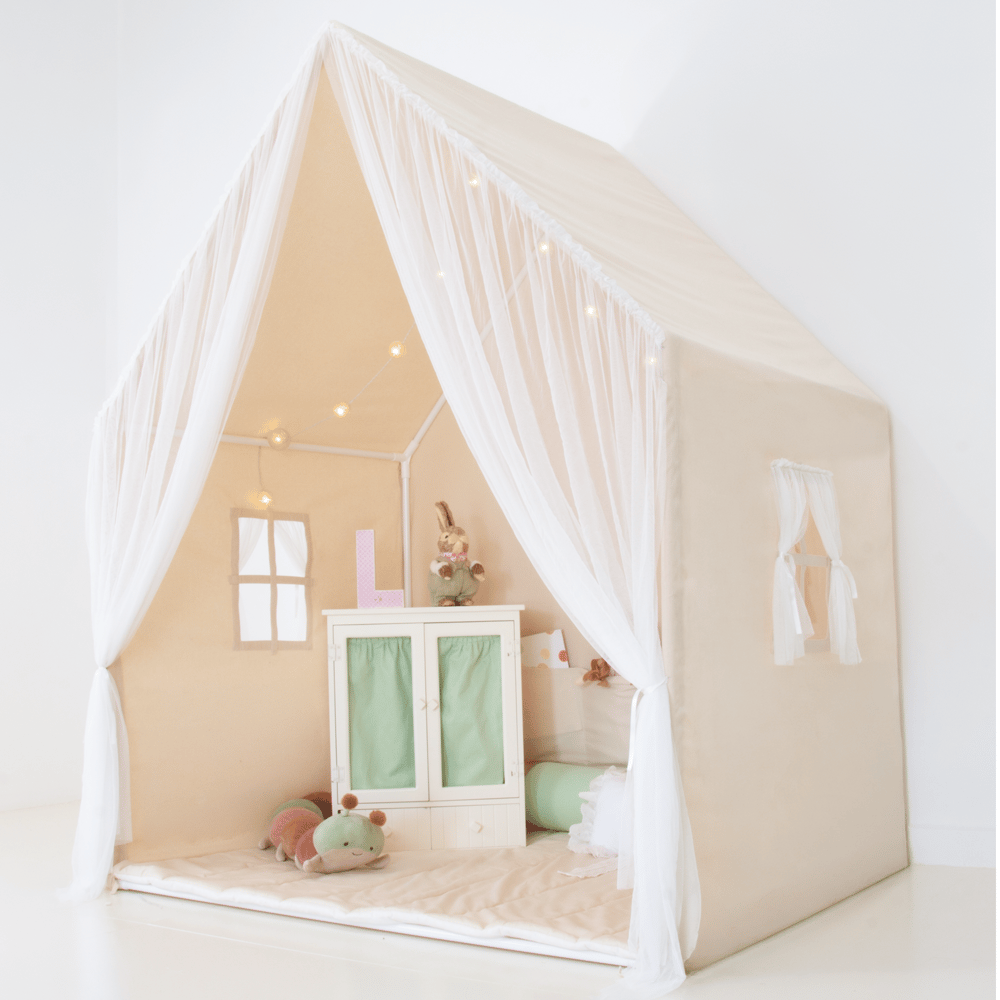 OYUN EVİ MONTESSORI PERDELİ-NATURAL