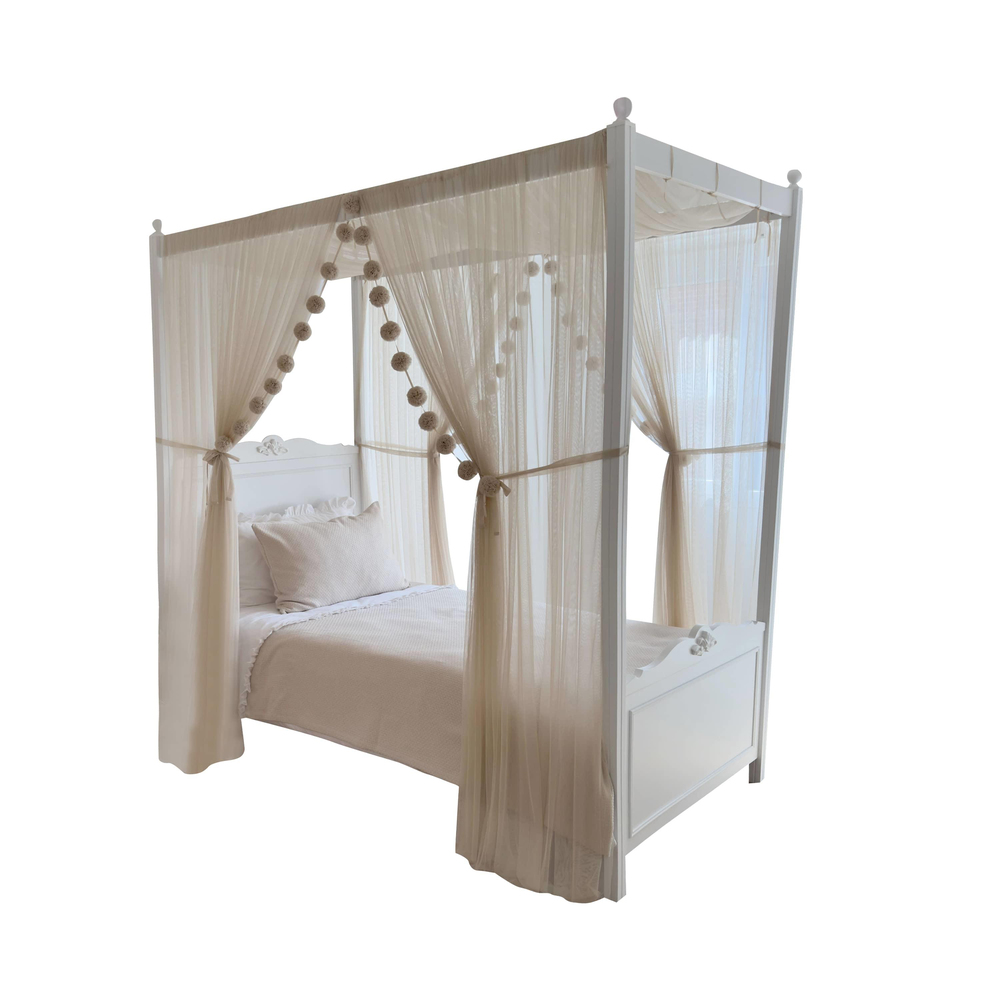 POSTER BED BASIC-BEIGE