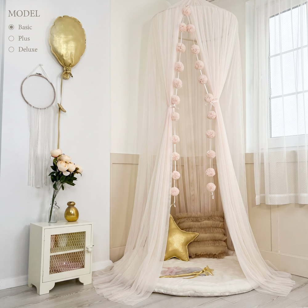 TÜL CİBİNLİK-IVORY BLUSH