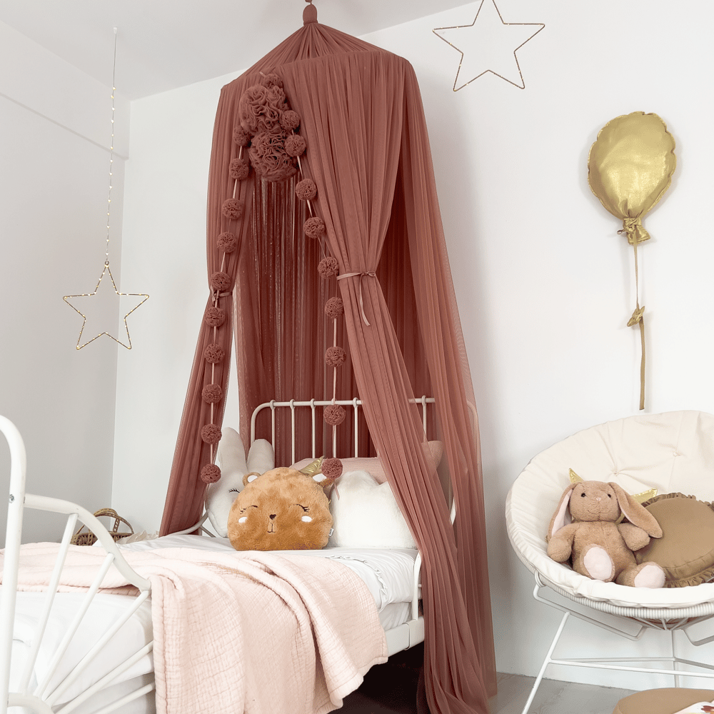 TÜL CİBİNLİK-PINKISH BROWN