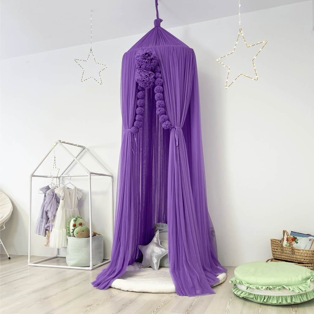 TÜL CİBİNLİK-PURPLE